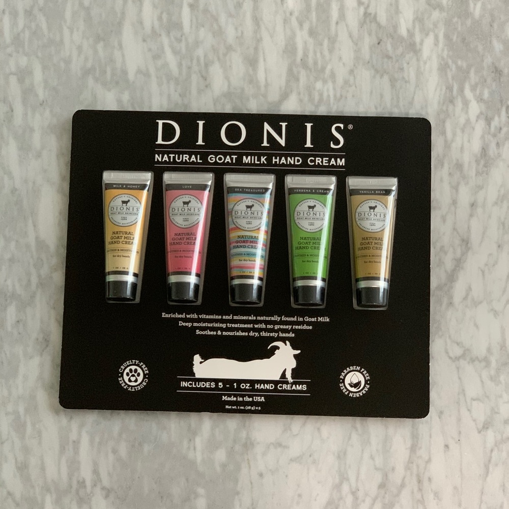 NWT Dionis Goat Milk Hand Lotion - Set of 5